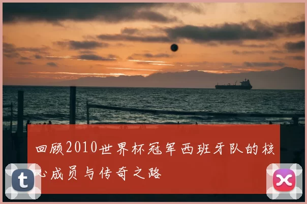 回顾2010世界杯冠军西班牙队的核心成员与传奇之路